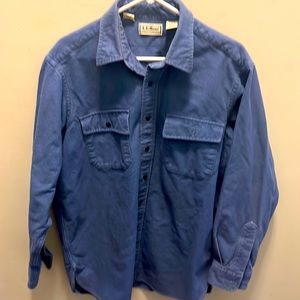 LL Bean Chamois cloth shirt